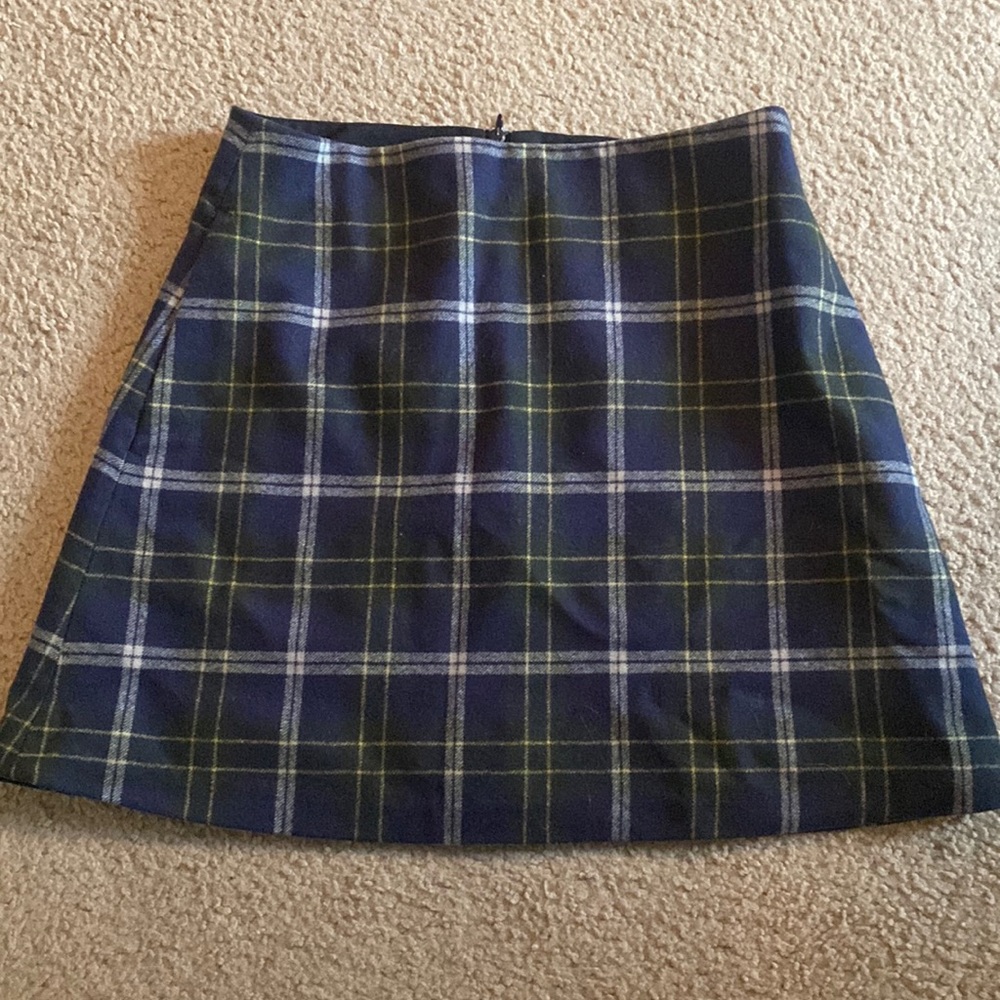 Wilfred Plaid Mini Skirt